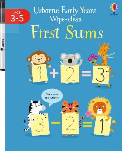 Early Years Wipe-Clean First Sums