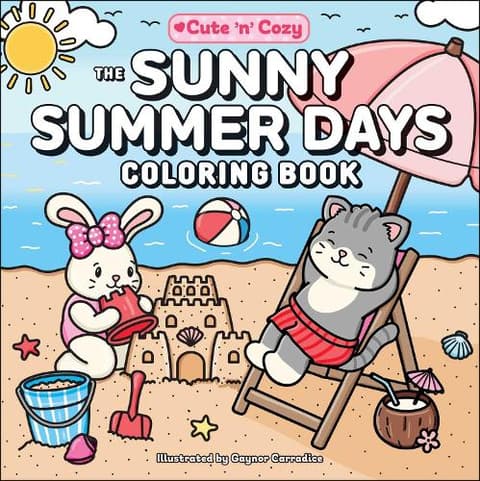 The Sunny Summer Days Coloring Book