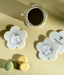 Klaasialused Muumi 4-pakk, Flowers