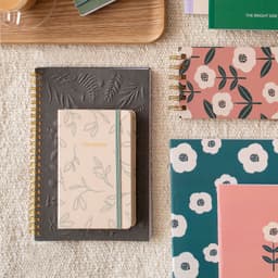 Märkmik A5 British Bloom, jooneline