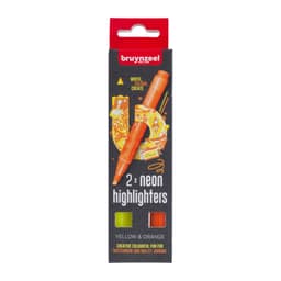 Tekstimarker Bruynzeel KOLLANE/ORANŽ