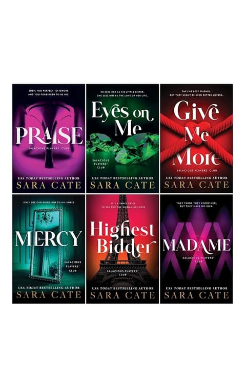 Salacious Players´ Club 6 book pack