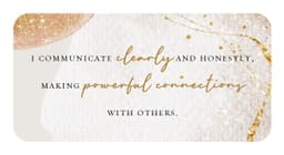 From the Heart : Affirmations