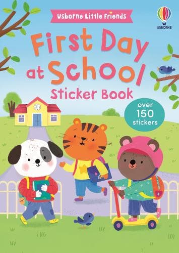 First Day at School Sticker Book