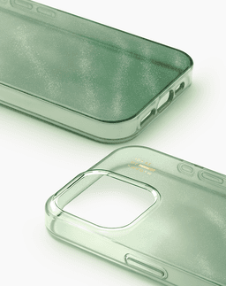 Clear Case iPhone 15 Pro - Sage Green