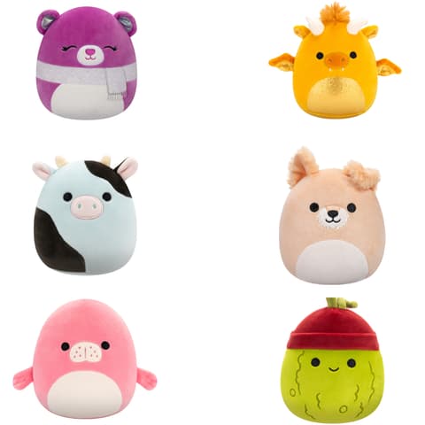 SQUISHMALLOWS Pehme mänguasi 12 cm, assortii W21
