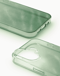 Clear Case iPhone 16 - Sage Green