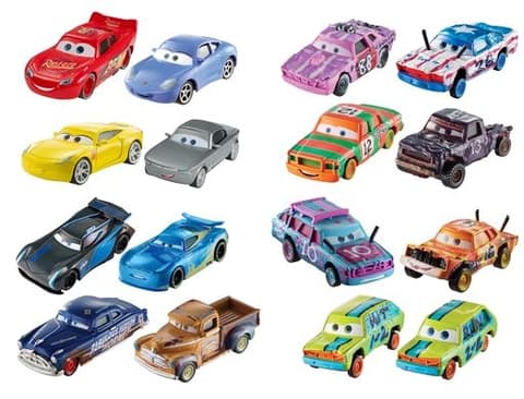 Mudelauto Cars 3/ Autod 3 assortii 2-pack