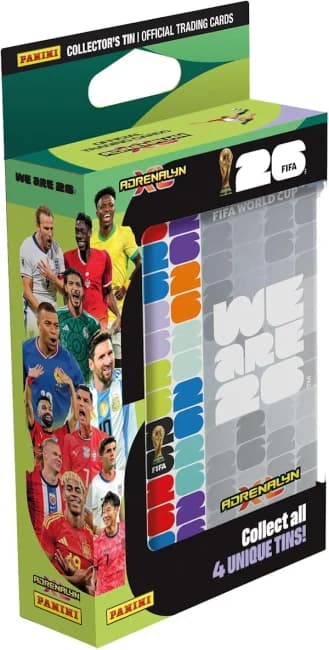 FIFA World Cup Adrenalyn XL 2026 Mega Tin komplekt