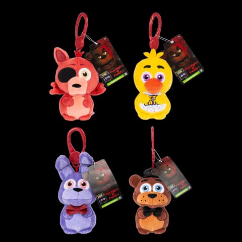 Five Nights at Freddy´s Pehme võtmehoidja, assortii