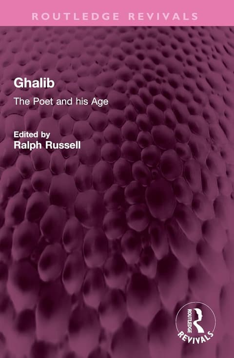 Ghalib: The Poet and his Age