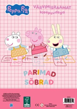 Põrsas Peppa. Värvimisraamat. Armas väike Peppa