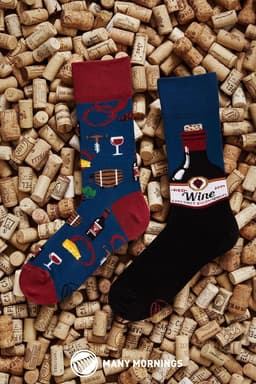Many Mornings sokid CABERNET SOCKVIGNON-39-42