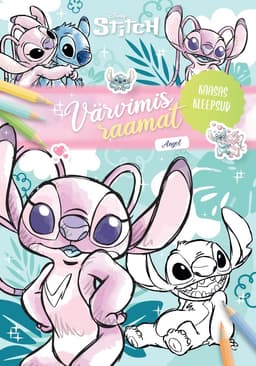 Stitch värvimisraamat. Angel
