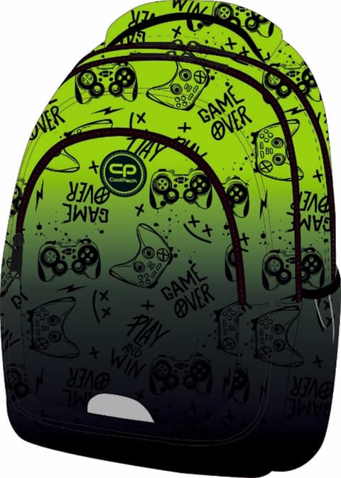 CoolPack seljakott Fast Game Over gradientroheline, 17 l