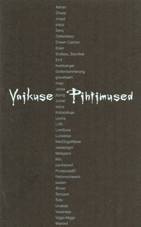 Vaikuse pihtimused
