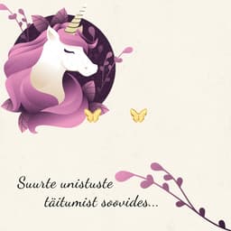 Sõnumikaart Kõrvarõngad "Suurte unistuste täitumist soovides!"