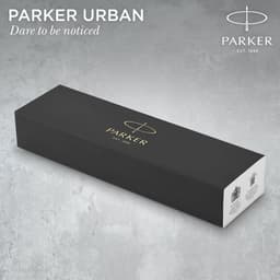 Pastapliiats Parker Urban Twist Muted Black CT, sinine