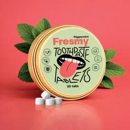 Fresmy piparmündimaitselised hambapesutabletid, 30 tk