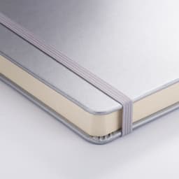 Märkmik Talens Sketch 13x21cm, 80 valget lehte, 140gr, raamatköide, Shiny Silver