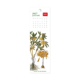 Legami 2027 Kalender/Järjehoidja 5,5x18 NATURE Herbarium