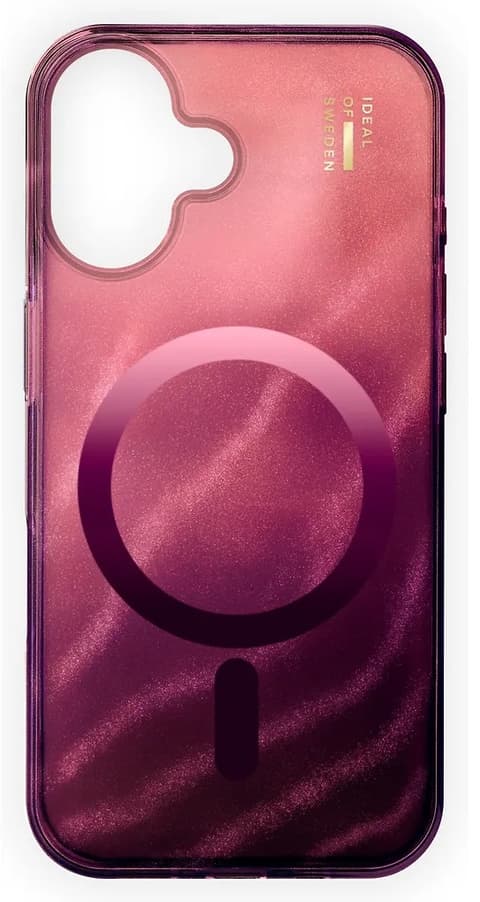 Clear Case iPhone 16 - Cherry Lacquer MagSafe