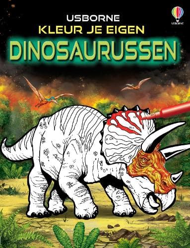 Kleur je eigen - Dinosaurussen