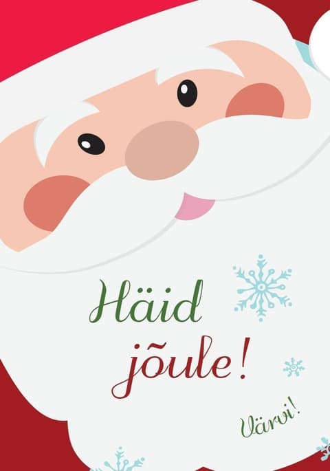 Häid jõule! Värvi!