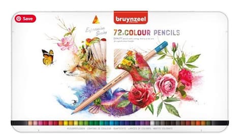 Värvipliiats Bruynzeel Expression Colour 72 värvi  Metallkarbis