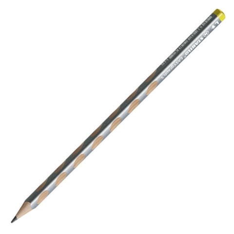 Harilik pliiats Stabilo Easy Graph - S, vasak, hõbe