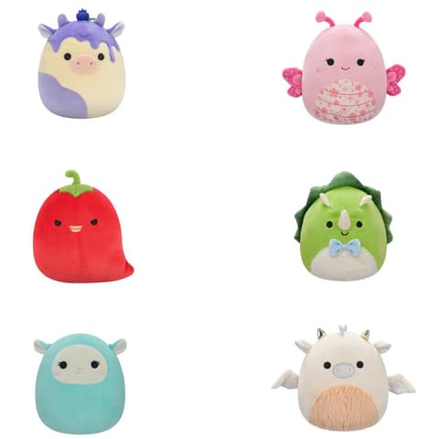 SQUISHMALLOWS Pehmed mänguasja assortii 19 cm