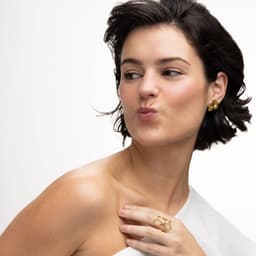 Kõrvarõngad Timi Mabel - Flower - Gold