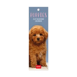 Legami 2027 Kalender/Järjehoidja 5,5x18 DOGS Puppies