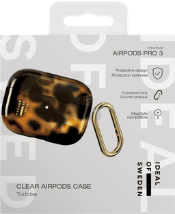 Clear AirPods Case Mid AirPods Pro Generation 3 - Tortoise