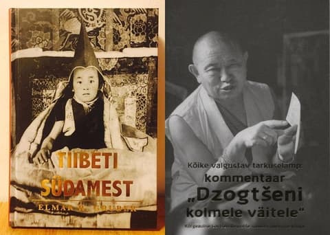 KOMPLEKT Tiibeti südames+Kommentaar Dzogtšeni kolmele väitele