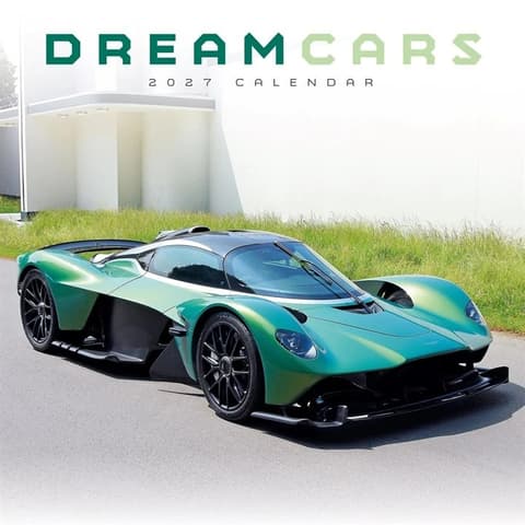 Kalender 2027 Dream Cars Wiro Wall