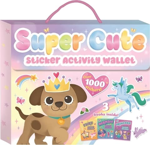 Super Cute Sticker Activity Wallet