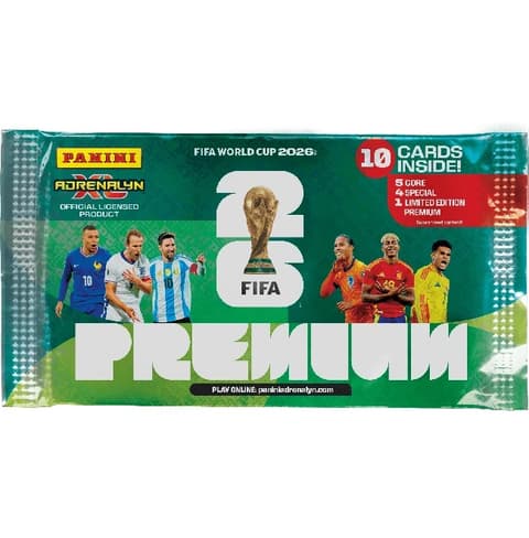 FIFA World Cup Adrenalyn XL 2026 Premium pack komplekt