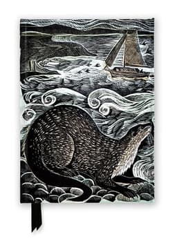 Angela Harding: Shetland Otter & Windsong (Foiled Journal)