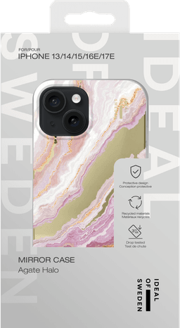 Mirror Case iPhone 13/14/15/16E/17E - Agate Halo