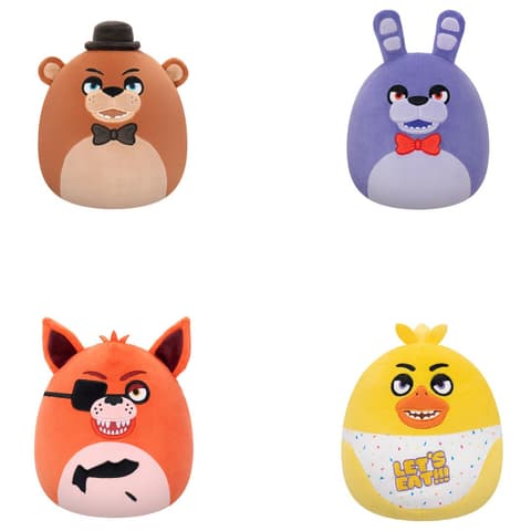 SQUISHMALLOWS FNAF Kaisuloomade assortii 20 cm