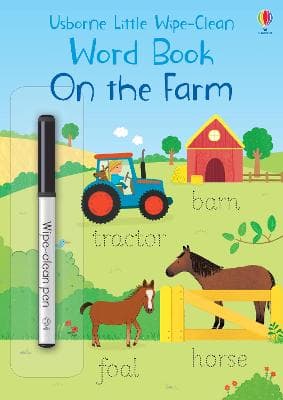 Little Wipe-Clean Word Book On the Farm