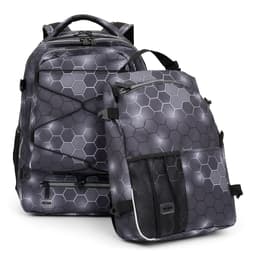 Seljakott JEVA Supreme Black Hexagon