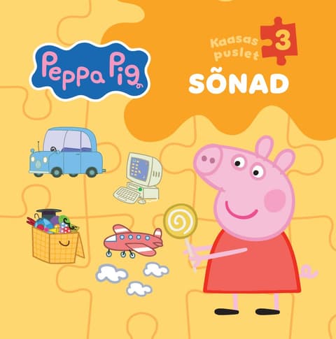 Põrsas Peppa. Sõnad. 3 puslet