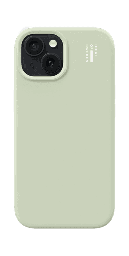 Silicone Case iPhone 13/14/15/16E - Sage Green