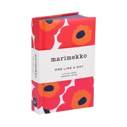 Marimekko One Line a Day (Red Unikko) a Five-Year Memory Book