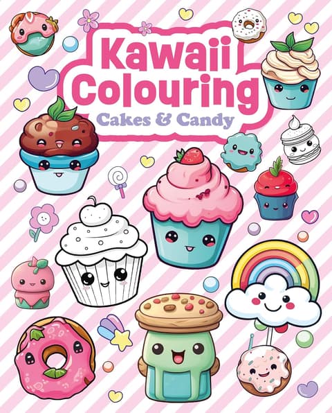 Kawaii Colouring: Cakes and Candy