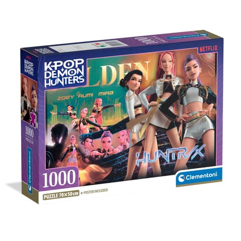 Puzzle 1000 K-Pop Demon Hunters CB Clementoni