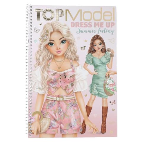 TOPModel Kleepimisraamat Riietamine Suur 2025 Summer