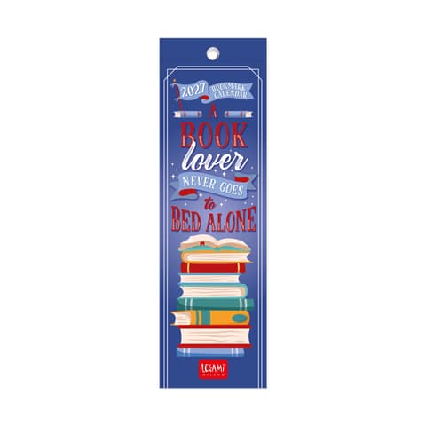 Legami 2027 Kalender/Järjehoidja 5,5x18 BOOK Lovers
